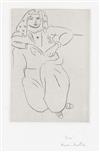HENRI MATISSE Orientale assise, Voile sur la Tête.